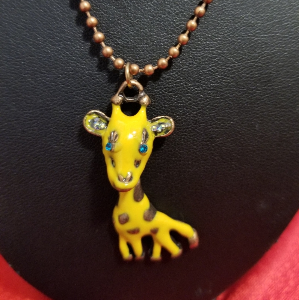 Giraffe Necklace.